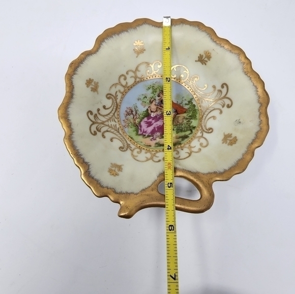 Vintage Lefton 377 Candy‎ Trinket Dish Victorian Couple Made in Germany - Picture 4 of 11